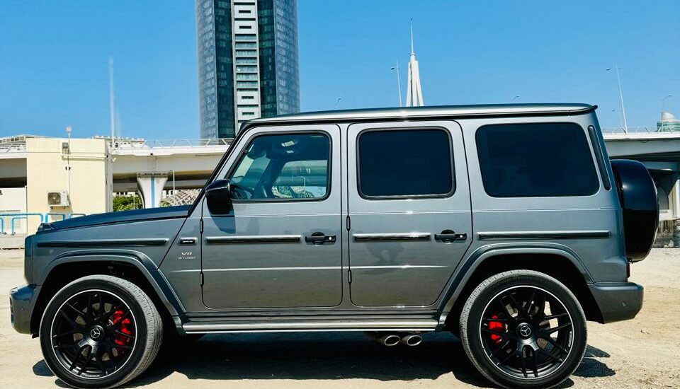 Mercedes G63 AMG Gray – Luxury SUV Rental Dubai