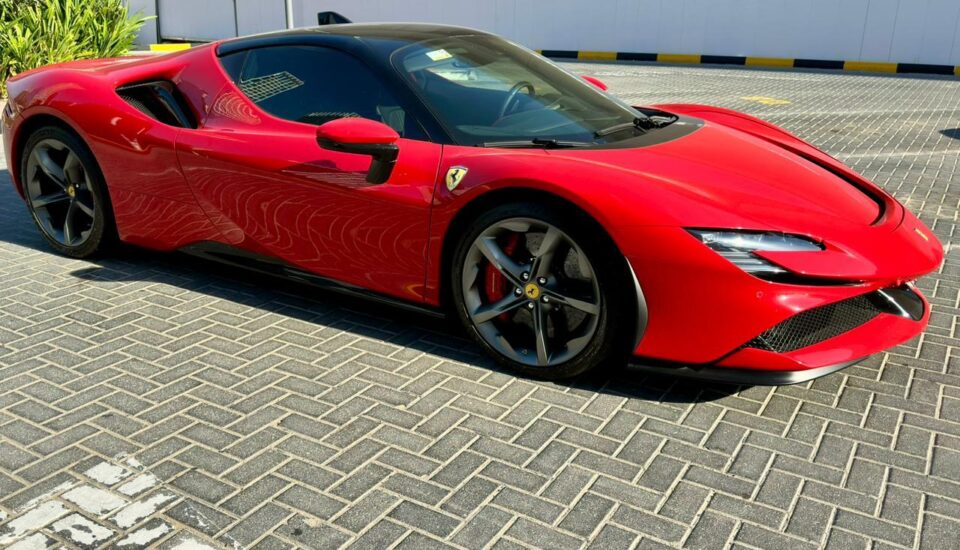 Ferrari SF90 Stradale Red – Ferrari Rental Dubai
