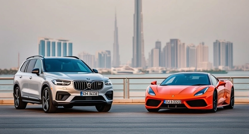 Luxury SUV and supercar rental in Dubai